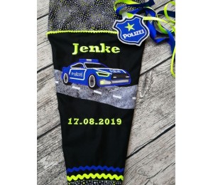 Stickdatei - Polizeiauto Satin